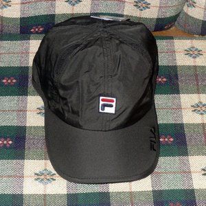Fila Performance Solid Runner Tennis Cap BLACK